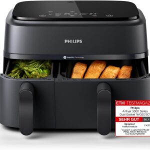 Philips 3000 Series 9.0L Dual Basket Airfryer NA350/00